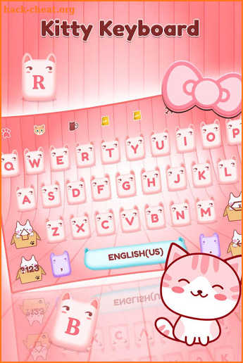Kitty Keyboard - Hello Kitty Keyboard screenshot