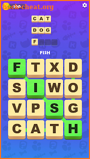 Kitty Scramble: Word Finding Game screenshot