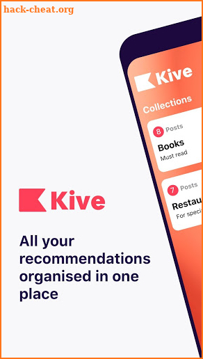 Kive Collections screenshot