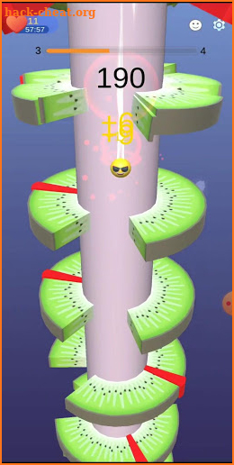 Kiwi Tower Helix Jump - Helix Crush screenshot
