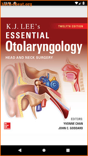 KJ Lee's Essential Otolaryngology, 12th Edition screenshot
