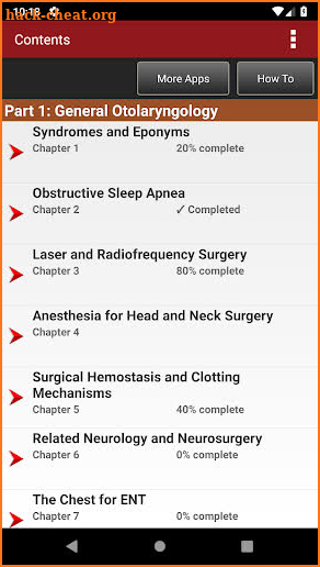 KJ Lee's Essential Otolaryngology, 12th Edition screenshot
