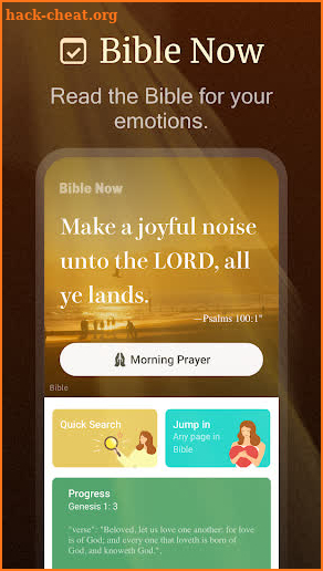KJV Bible Now: offline + audio screenshot