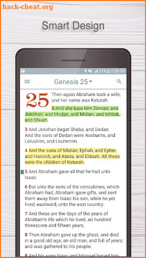 KJV Bible - Red Letters King James Version screenshot