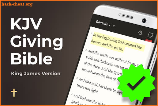 KJV Giving Bible - Free Holy Bible Offline App screenshot