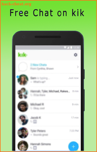 Kk Messenger & Calls for k­i­k screenshot