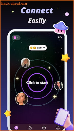 KKclub - Video chat & text screenshot