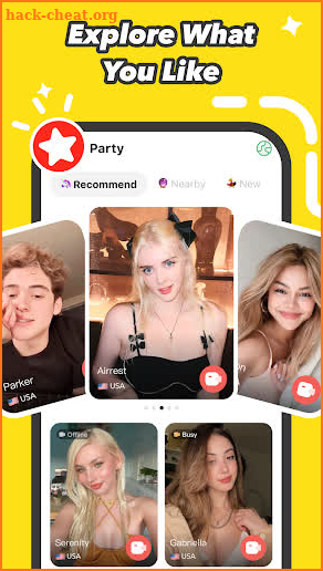 KKVibe - Live Video Chat&Talk screenshot