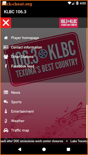 KLBC 106.3 screenshot
