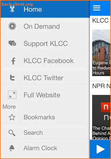 KLCC Public Radio App screenshot