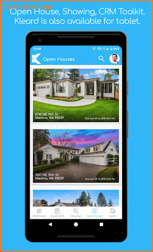 Kleard - Open House Sign In App w/ Verification screenshot
