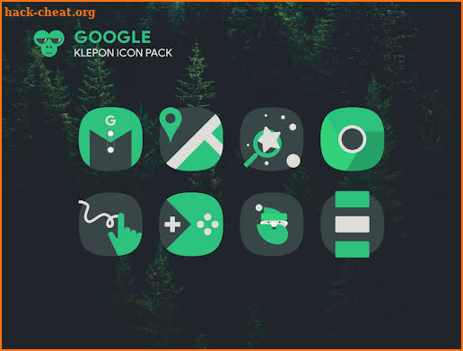 Klepon: Dark Icon Pack screenshot