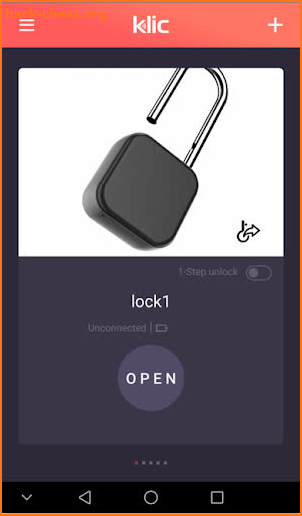 Klic Slock screenshot