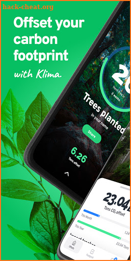 Klima — Live carbon neutral screenshot