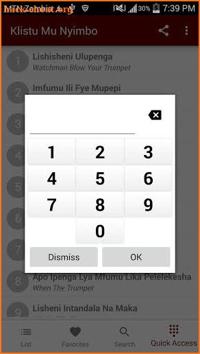 Klistu Mu Nyimbo screenshot
