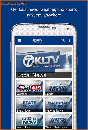 KLTV 7 News screenshot