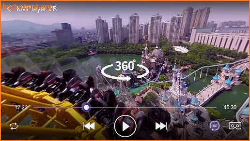 KM Player VR – 360 degree, VR(Virtual Reality) screenshot