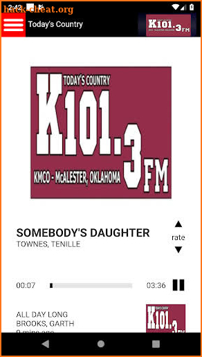 KMCO 101.3 FM screenshot
