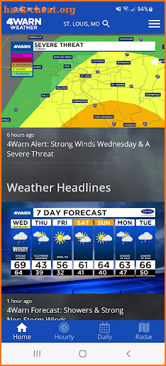 KMOV Weather - St. Louis screenshot