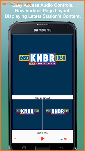 KNBR screenshot