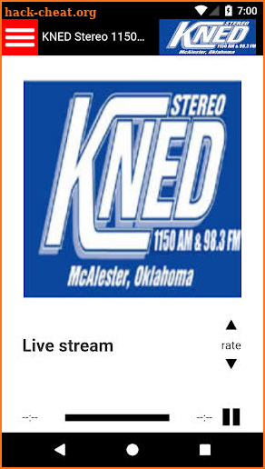 KNED 1150AM & 98.3FM screenshot