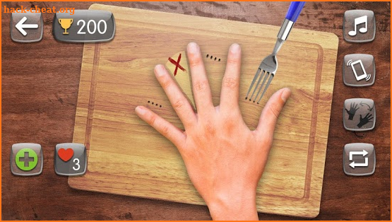 Knife Hand Game screenshot