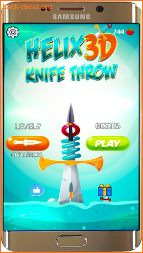 Knife Hit & Knife Throw 3D Game screenshot