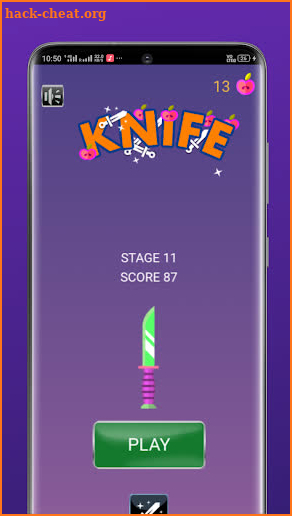 Knife out screenshot