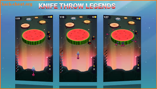 Knife Throw Legends : Knife Throw 3D Part 2 screenshot