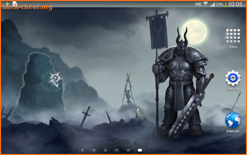 Knight Dark Fantasy Live Wallpaper Art Best HD LWP screenshot