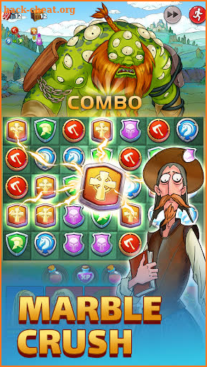 Knight match 3：Don Quixote screenshot