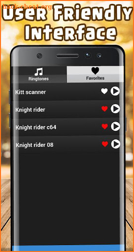 Knight Rider Ringtones Free screenshot