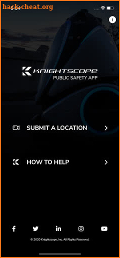 Knightscope Public Safety App screenshot