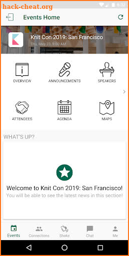 Knit Con Events screenshot
