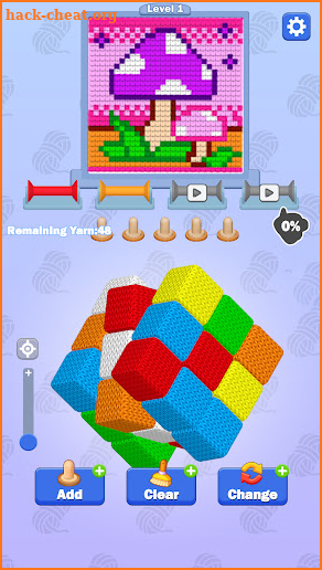 Knit Master 3D: Wool Sort Game screenshot
