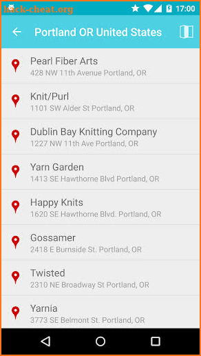 Knitmap - Yarn Store Finder screenshot