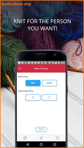 Knitting Genius - Free Patterns to learn Knitting screenshot