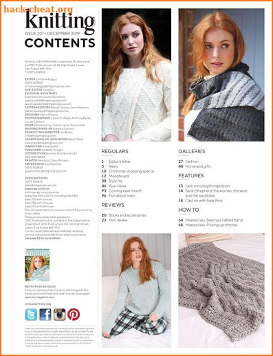 Knitting Magazine screenshot