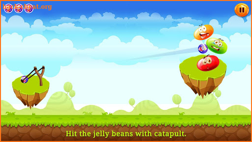 Knock Down Jelly - Catapult & Slingshot games screenshot
