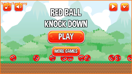 Knock Down: Red Ball screenshot