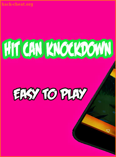 Knock Shooting aim Game - Down & Hit canned falls screenshot