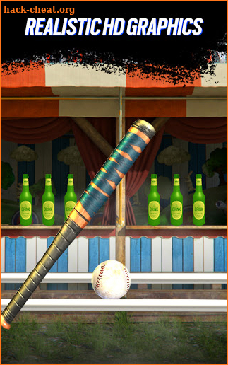 Knockdown Bottles Smash:Baseball hit & knock out 3 screenshot