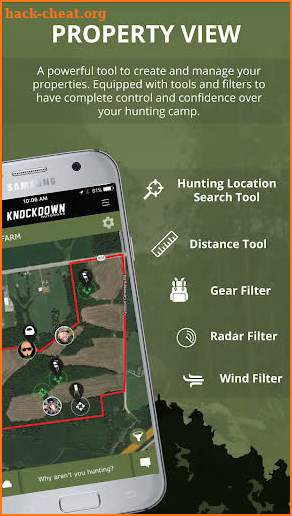 Knockdown Outdoors Hunting App screenshot