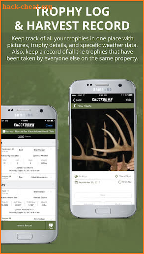Knockdown Outdoors Hunting App screenshot