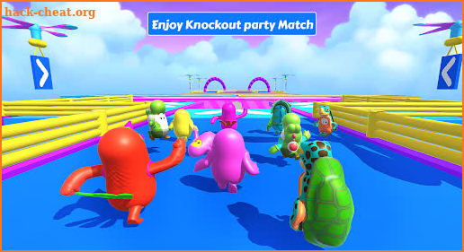 Knockout Party Match Fall Game screenshot