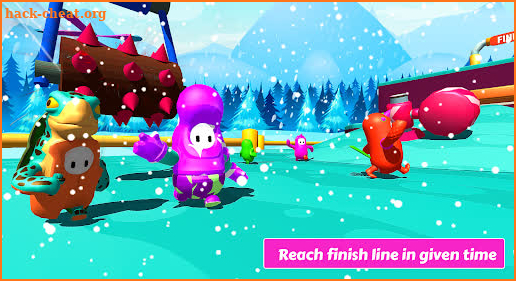 Knockout Party Match Fall Game screenshot
