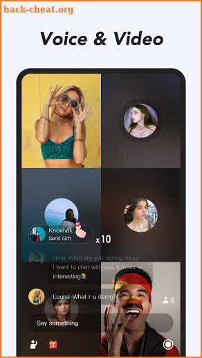 Knoknok - Free Voice Call With New Friends Nearby screenshot