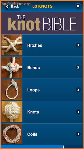 Knot Bible - top boating knots screenshot