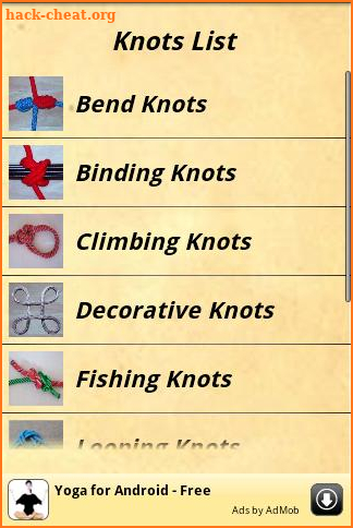 Knots Guide screenshot