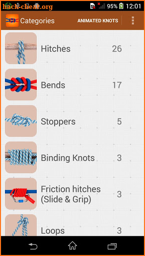 Knots — How to Tie screenshot
